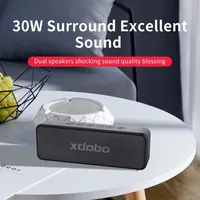 XDOBO X5 Bluetooth Wireless Speaker Outdoor Portable IPX6 Waterproof Subwoofer 360 Surround Sound TWS Interconnected Music Box