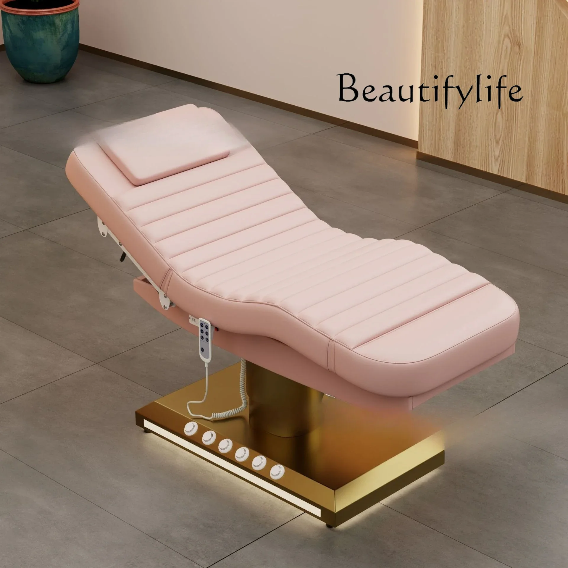 

кушетка для массажа New electric beauty bed Foreign beauty salon Spa massage bed Medical beauty eyelash Facial bed