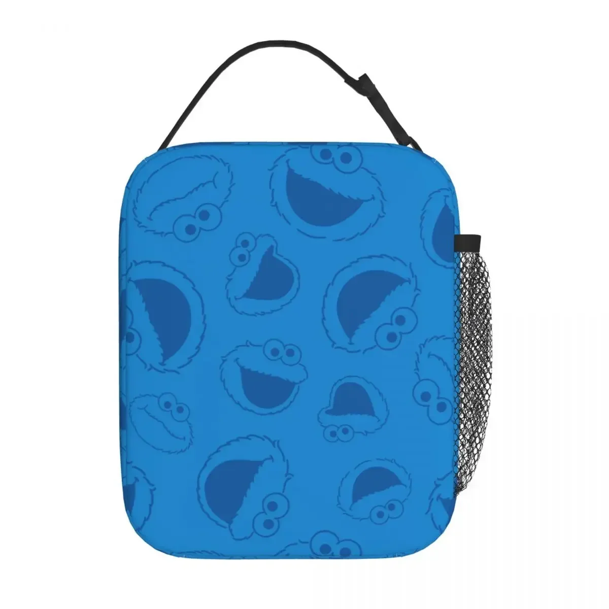 Cookies Monsters Me Awesome Blue Insulated Lunch Bags Thermal Lunch Container Leakproof Lunch Box Tote Food Handbags Work Picnic