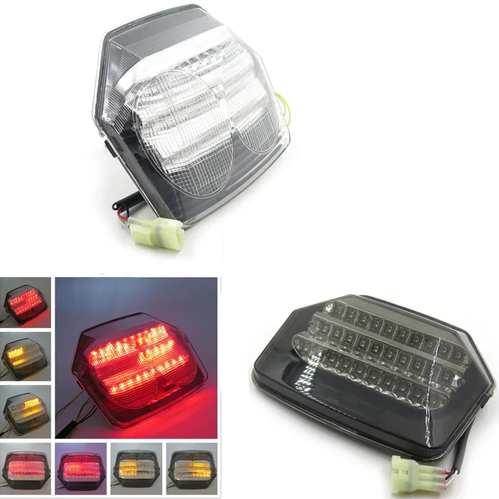 

W/Turn Signals LED Tail Light Brake for Honda CB1300 03 CB400 SF VTEC 2003-2008 Smoke Motorcycle Accessories