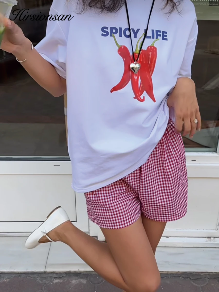 Women’s Hot Girl Graphic T-Shirt - Oversized Cotton Summer Tee