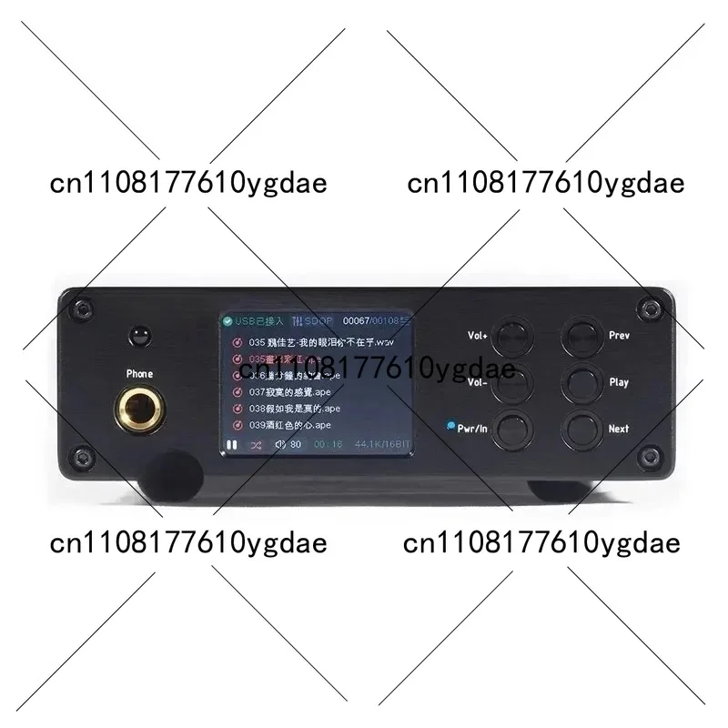 

NP10 Lossless Audio Decoder 2xPCM1794 DAC Bluetooth5.4 Headphone Amplifier with 2-inch IPS Screen