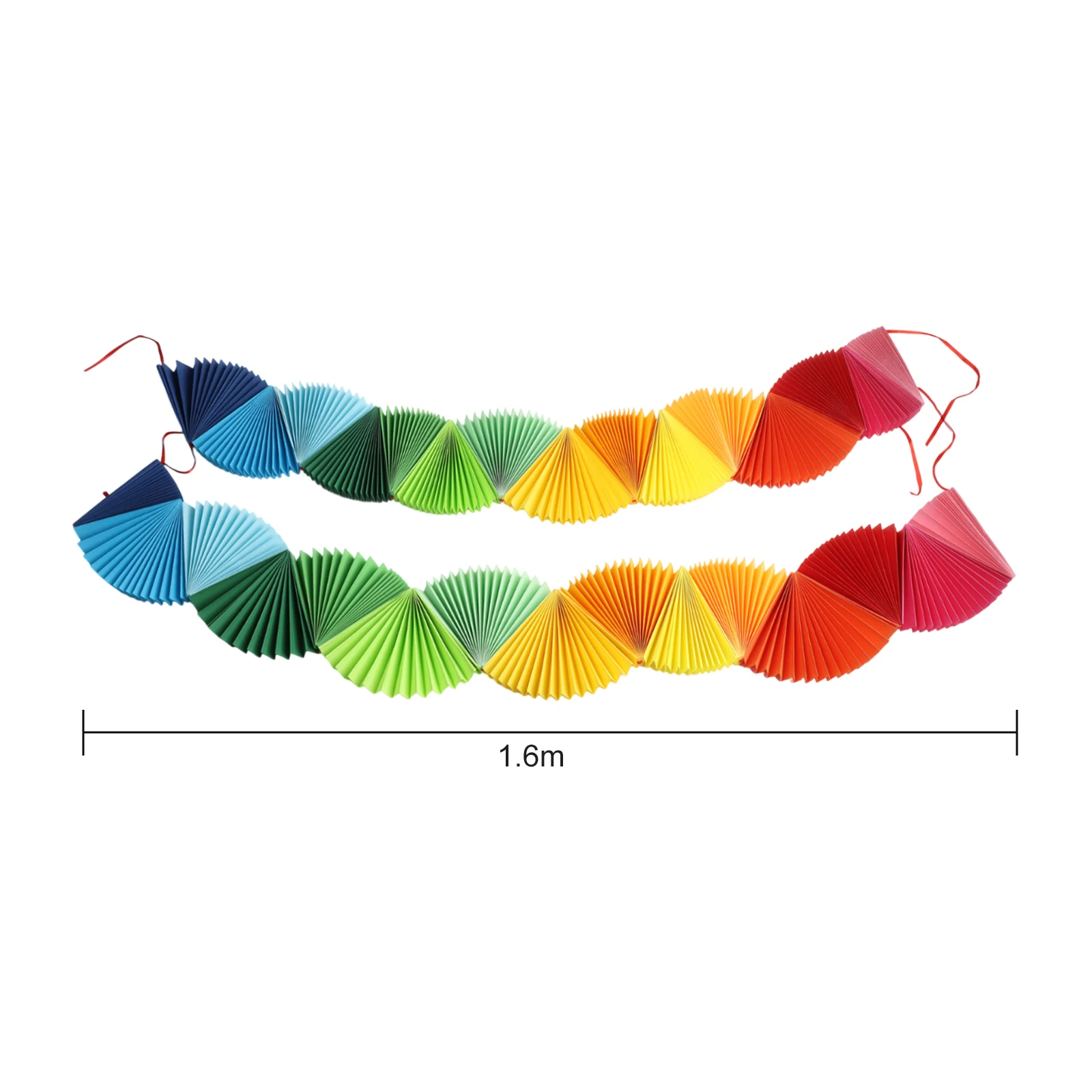 Birthday Celebrations Paper Fan Banners Event Decoration Easy Installation Grand Celebration Decor For Baby Showers