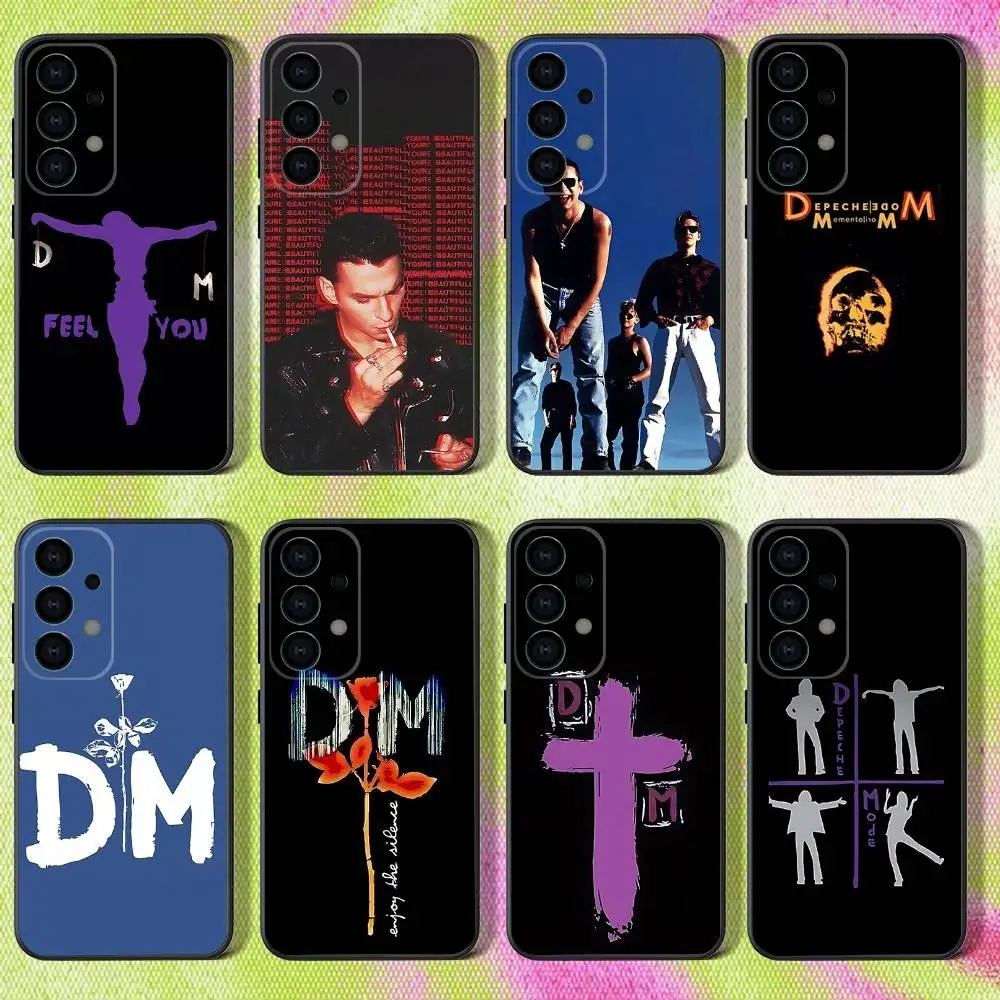

Phone Case For Samsung S25,S24,S21,S22,S23,S30,Ultra,S20,Plus,Fe,Lite,Note,10,9,Band D-DepecheS M-Mode 5G Black Cover