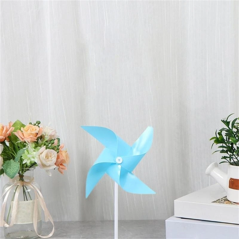 100Pieces Windmill Poles Set High Strength Plastic Windmill Accessories Handhold Rod For Garden Enthusiasts Craft Project