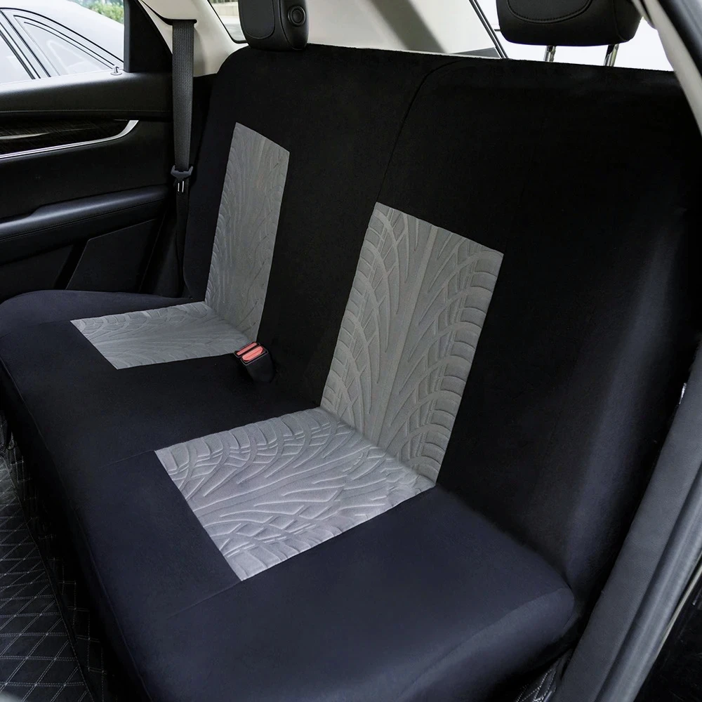 

Car Seat Covers Set Universal Fit Most Cars with Butterfly pattern Tire Track Detail Styling Protector covers for the car