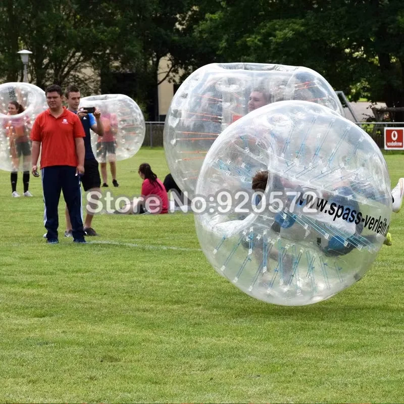 TPU/PVC 팽창식 버블 축구 조브 볼, 새로운 팽창식 범퍼 볼, 1.0mm TPU 축구 볼, 1.2m