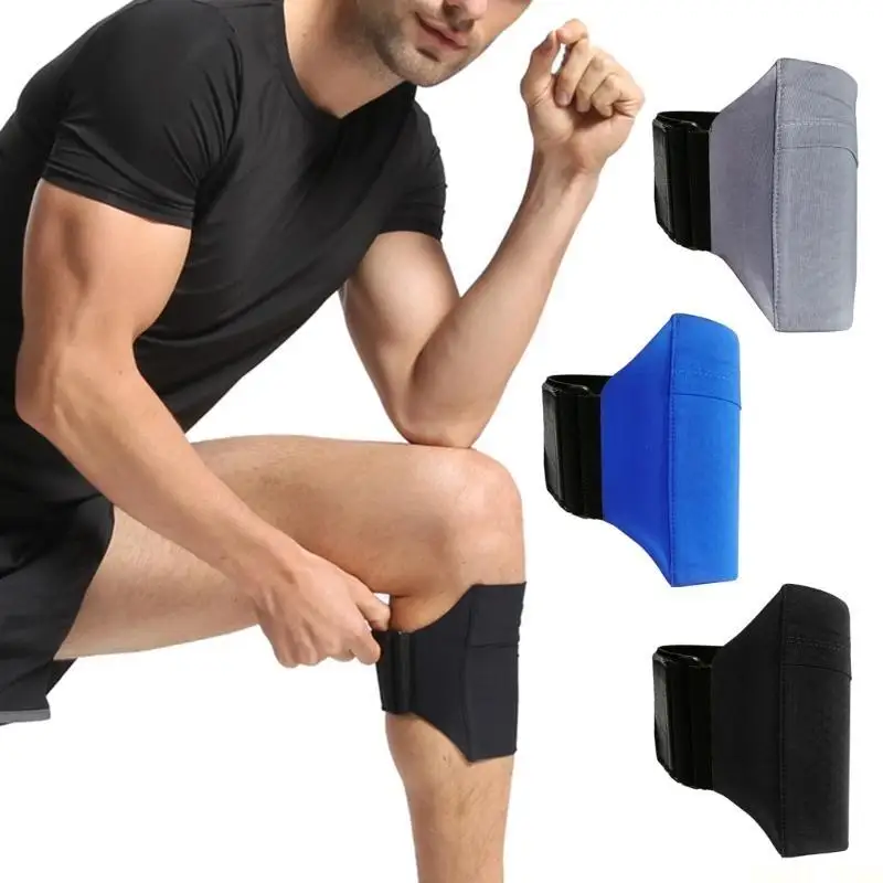 

U2JB Sports Phone Leg Band Storage Bag Leg Phone Holder Wallet for Card Phone