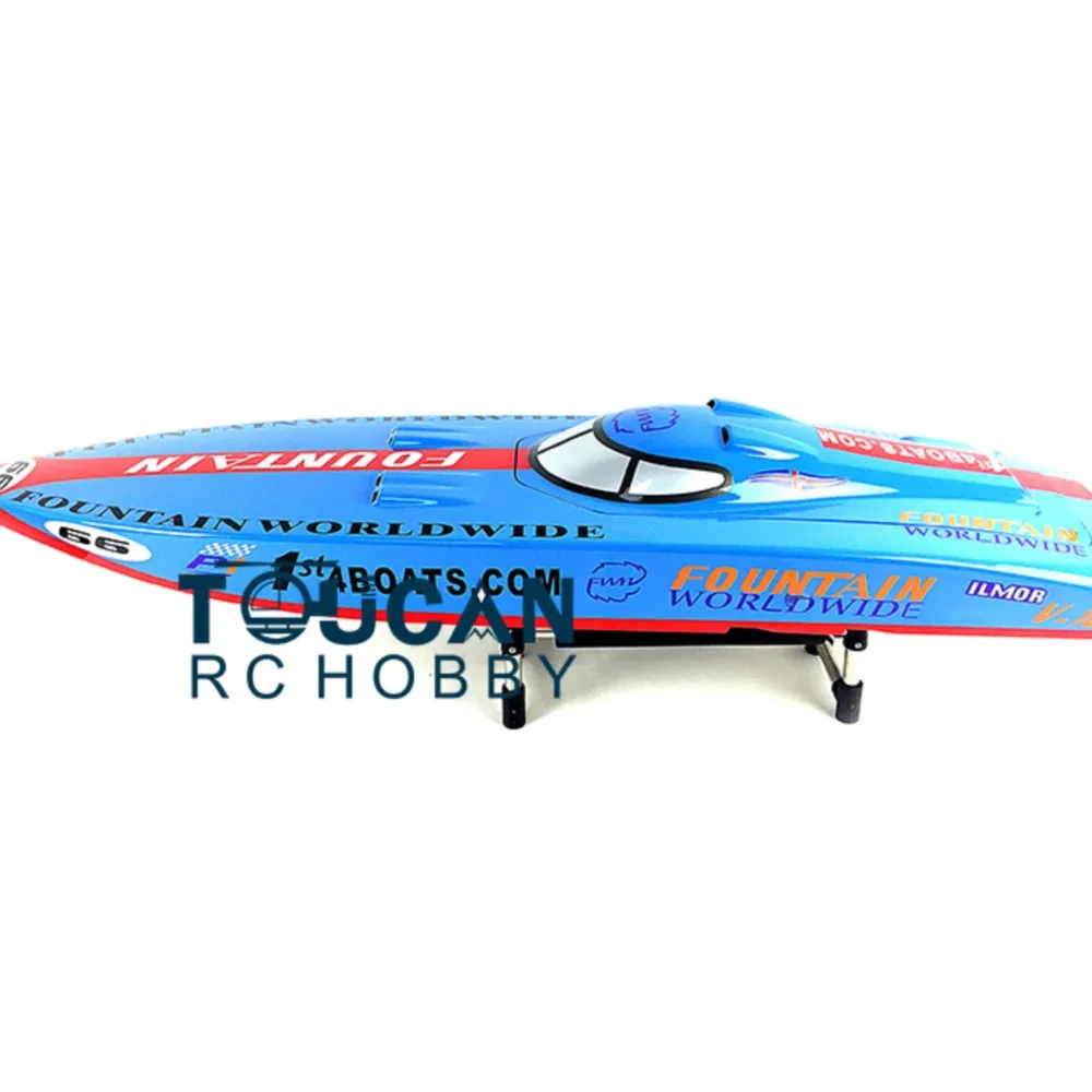 DTRC G26IP1 26CC Blue Prepainted KIT RC Boat Hull Only for Advanced Player Speedboat Boy Toys TH02718-SMT7