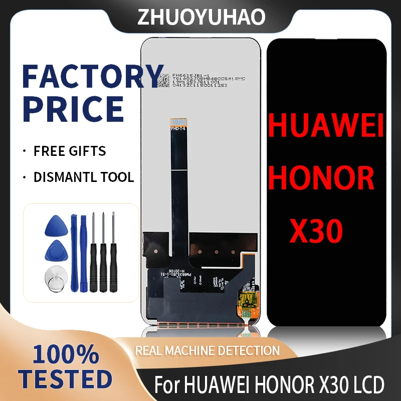 

ЖК-дисплей 6,81 дюйма для HONOR X30, сменный ЖК-дисплей, сенсорный экран для HUAWEI HONOR X30, ЖК-экран с дигитайзером в сборе