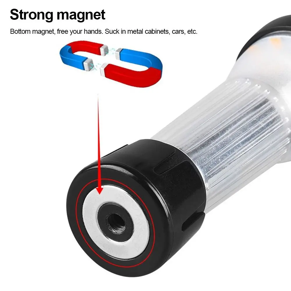 فوانيس محمولة جديدة قابلة لإعادة الشحن فائقة السطوع متعددة الوظائف مصباح صغير LED ضوء محمول للتخييم في حالات الطوارئ في الهواء الطلق #2