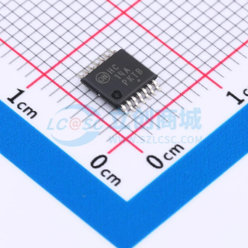 

1 PCS/LOTE NLV74HC14ADTR2G NLV74HC14ADTG HC14A TSSOP-14 100% New and Original IC chip integrated circuit