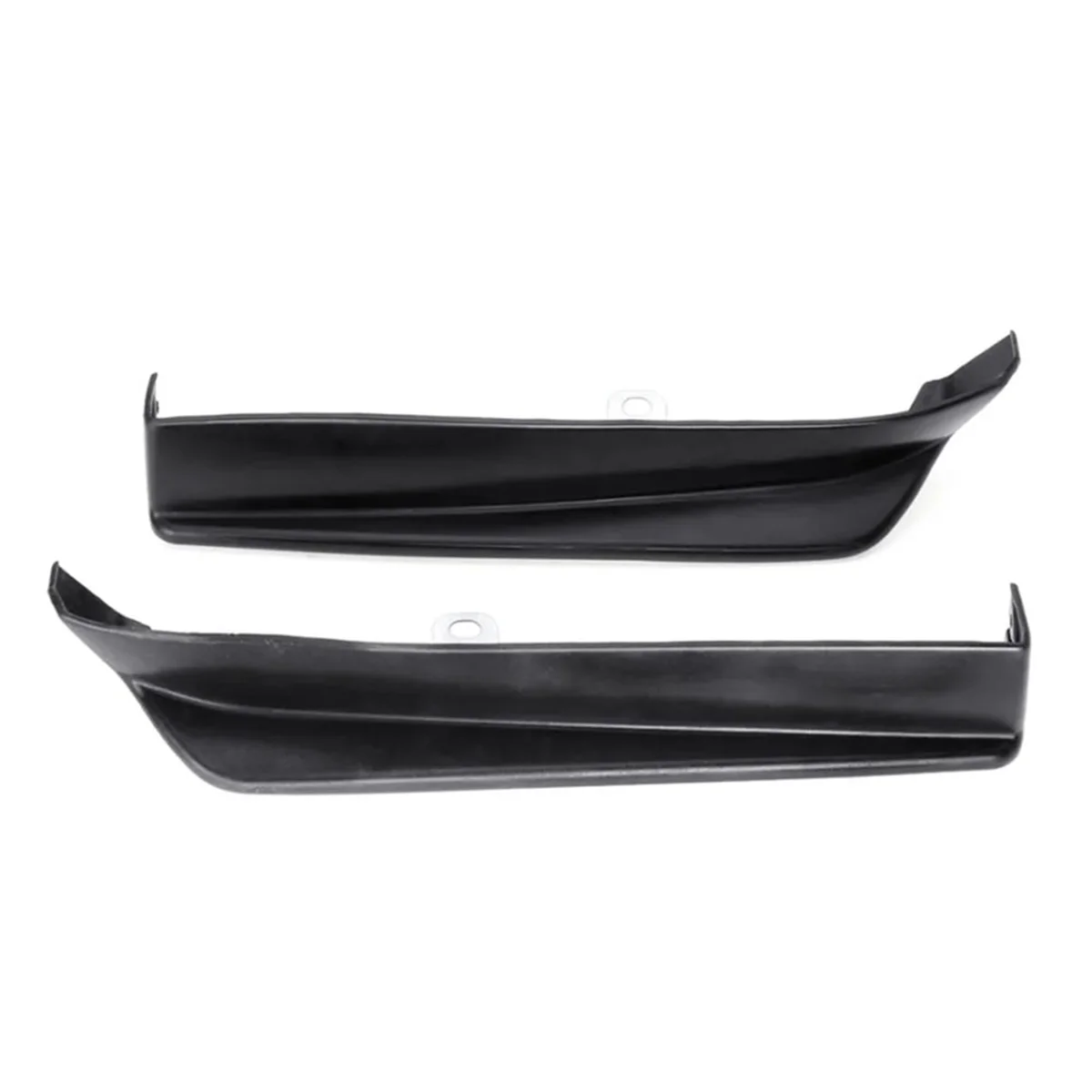 2PCS Anti-Scratch Car Rear Bumper Lip Aprons Spats Splitters Add-on Side Aprons Cap Spoiler for ,A