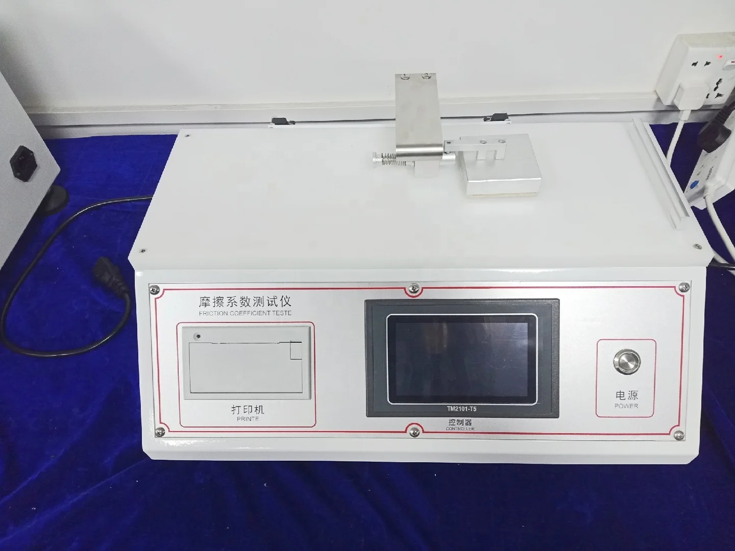 D1894 Friction COF Testing Machine Coefficient of Friction Tester for Material Analysis