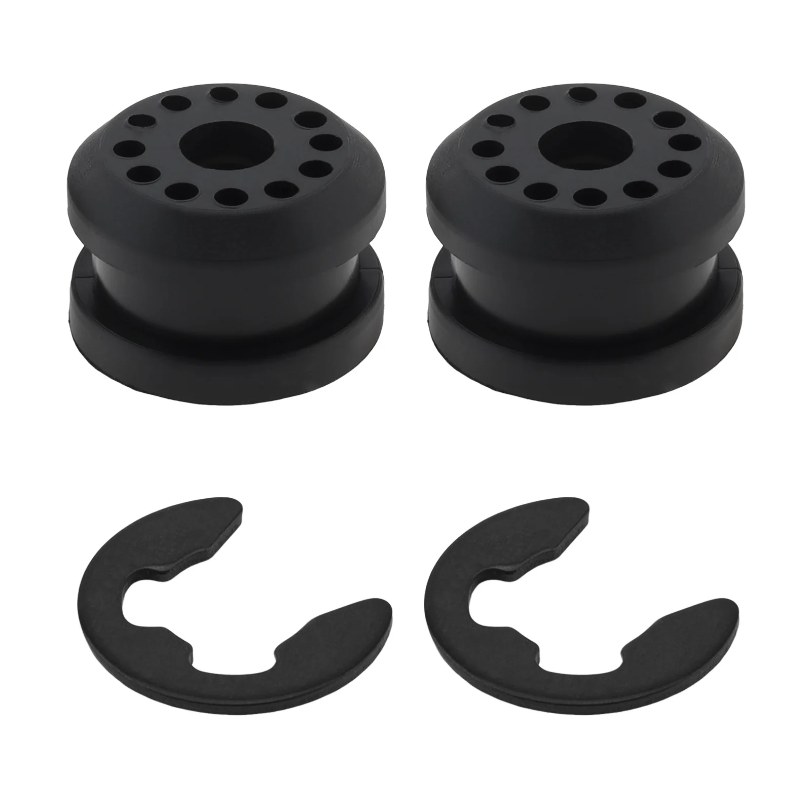 

2pcs 68078974AA Transfer Case Shift Linkage Bushing Fit for Dodge Rams 1500 with 2 E Type Clips Rubber Shift Cable Bushing