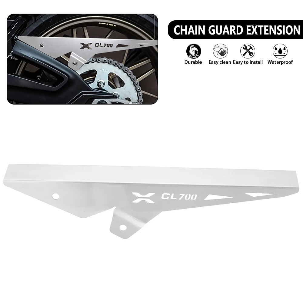 

For CFMOTO CF MOTO 700CLX CL-X700 CLX 700 2019 2020 2021 2022 2023 2024 CNC Motorcycle Rear Chain Cover Guaud Sprocket Protector