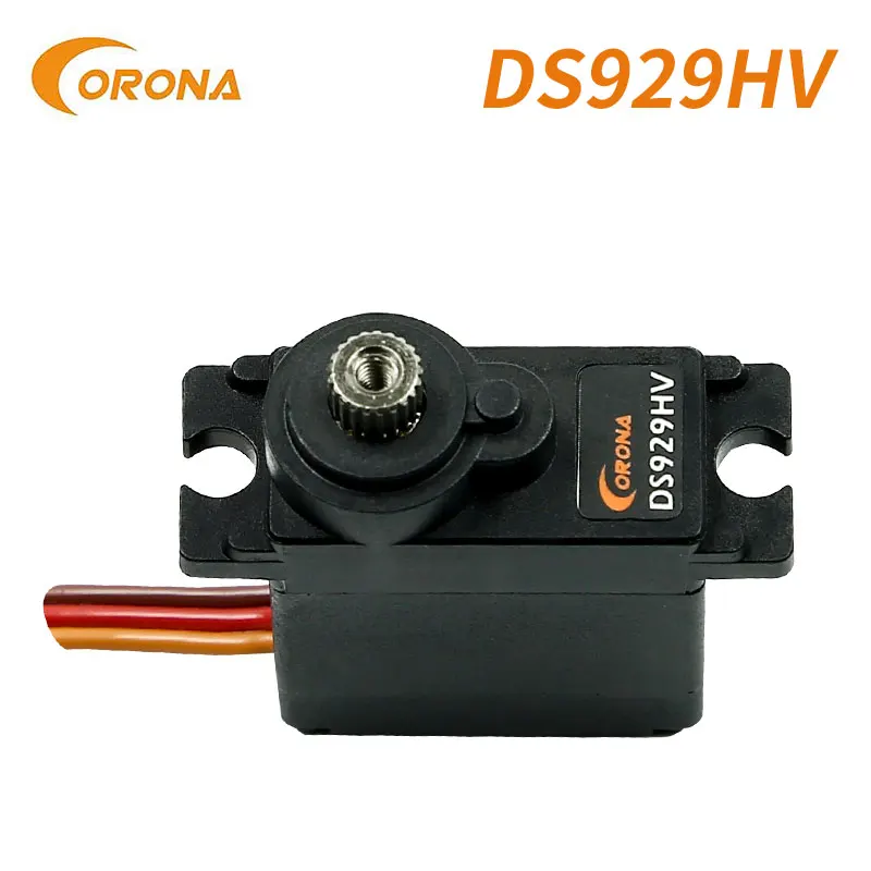 `CORONA DS929HV Metal Gear HV Digital Servo 12.5g 2.4kg.cm 6‑7.4V for RC Helicopter Fixed‑wing Airplane`