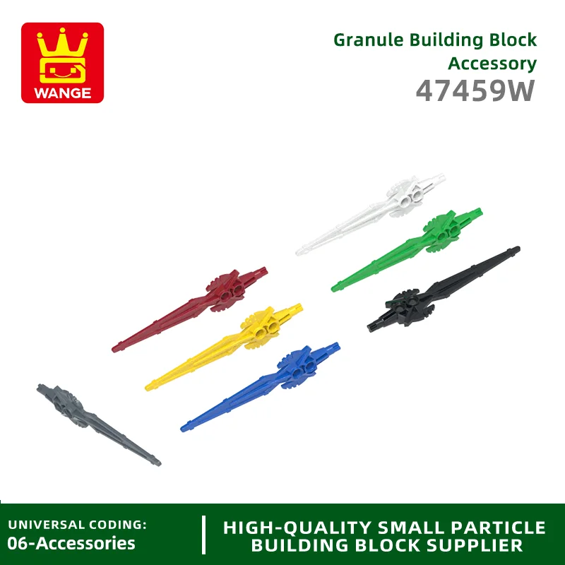 

20Pcs/lot 47459W Weapon Sword Building Block Moc Color Sword Accessories Compatible with Brick DIY Children's Toy Gift Box