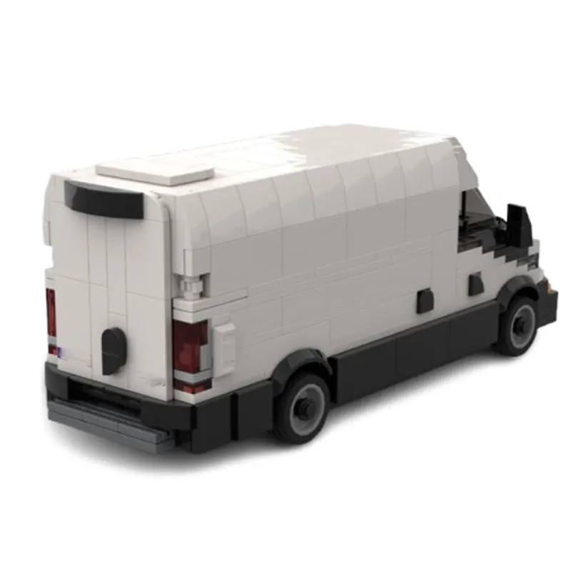 ชุดของเล่นประกอบโมเดลรถบรรทุก รถตู้ รถบัส และอื่นๆ แบบ DIY รุ่น MOC-130692 ตัวต่อขนาดเล็ก ของเล่นเสริมพัฒนาการ ชุดของขวัญ ของตกแต่ง
