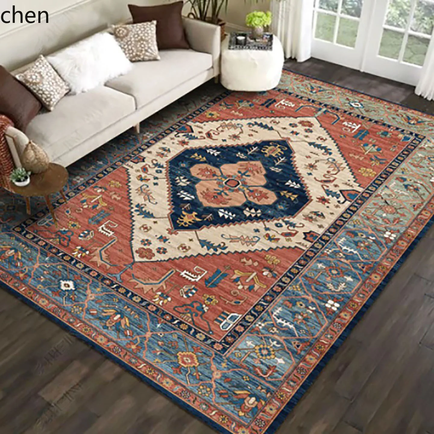 

ZML Carpet Living Room Sofa Floor Mat Coffee Table Mat Home Bedroom Full Room Bedside Rug