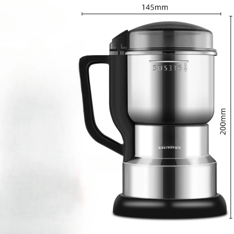 Мини-измельчитель, многофункциональный измельчитель трав и зерна, сверхтонкий шлифовальный станок, высокоскоростная дробилка, легко очищаемая мельница