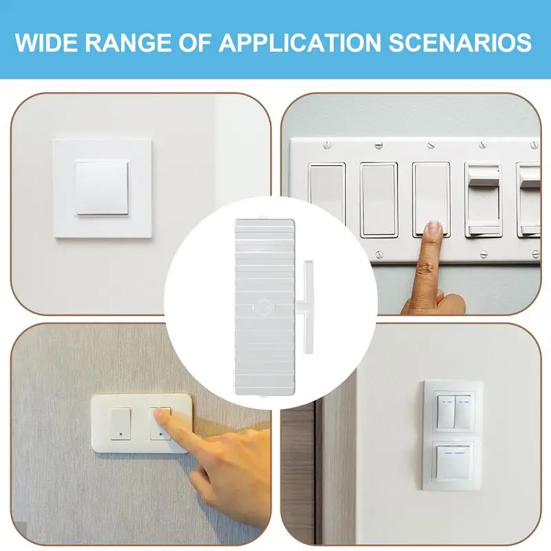 Wireless Remote Control Turn Off/On Lights Auto Press Wall Switch Bot Automatic Physical Finger Click Switch Button For Home