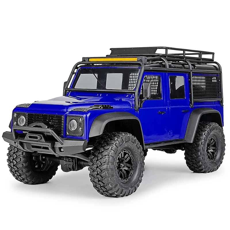 시뮬레이션 전조등 및 미등 LED 조명 그룹 지붕 조명, Traxxas TRX4M Bronco Defender 1/18 RC 크롤러 자동차 부품 A