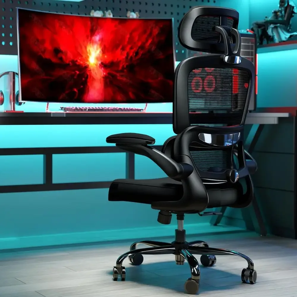 

Special OfferErgonomic Mesh Desk Chair, 330 Lbs Capacity, Comfortable Gaming Chair With Wheels, Set Of 4, Black