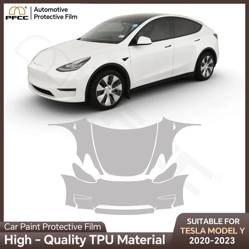 

Pre-cut PPF Protection Film for Tesla Model Y 2023 2020 2021 2022 Paint Transparent Car Sticker Kit car Accessorie Anti-Scratch