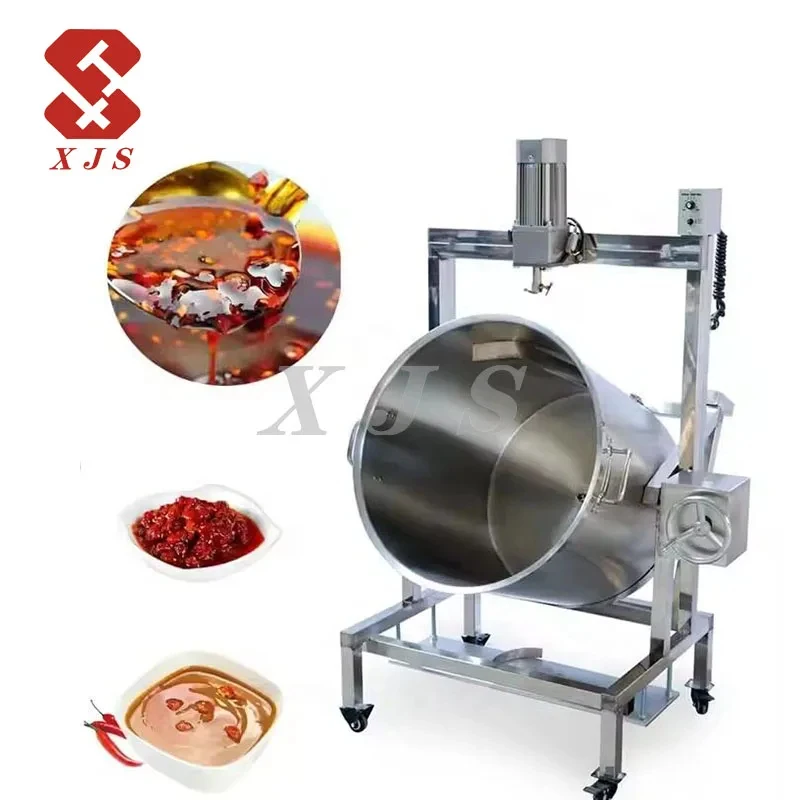 Chili Tomato Cooker Blender, Soup And Porridge Boiling Cooking Kettle,-Heated Curry Sauce Making Machine
