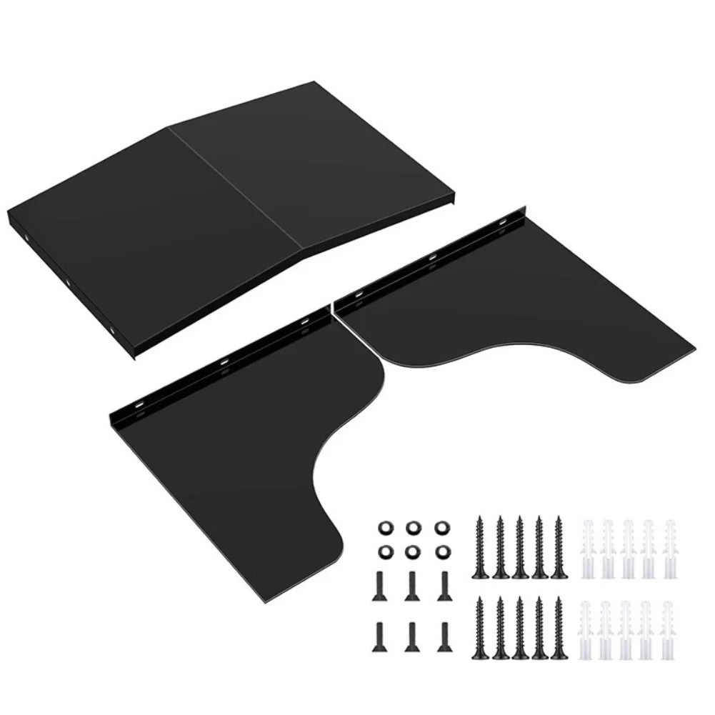 /Aluminum /Roof /Cover For EV Charging Station Wall Mounted Rain Sun Protection Box Black 11x17.3in Automotive Hand Tools