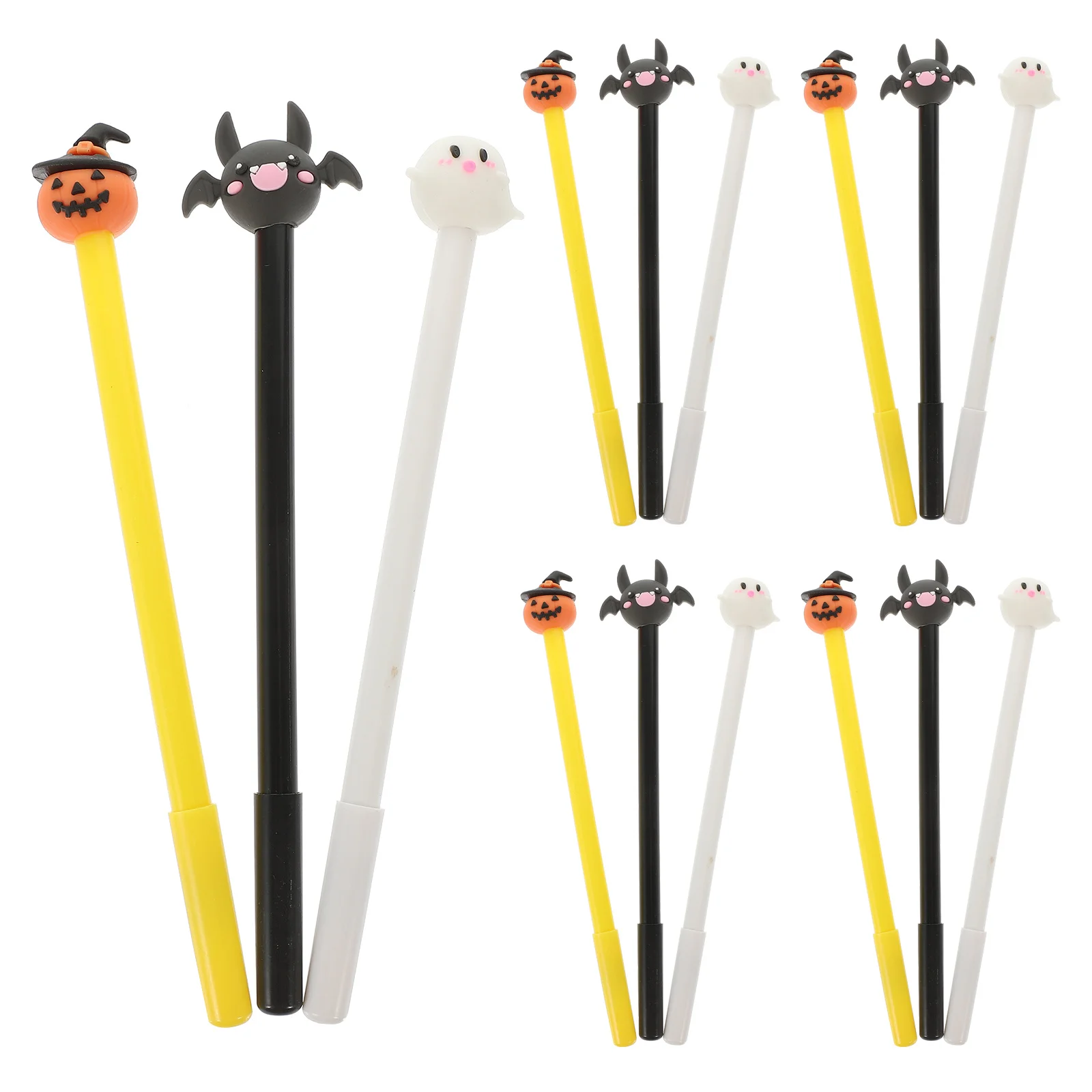 

15Pcs Halloween Gel Pens Cartoon Pumpkin Writing Pens Students Office Note Taking Party Gifts Halloween Party Favors