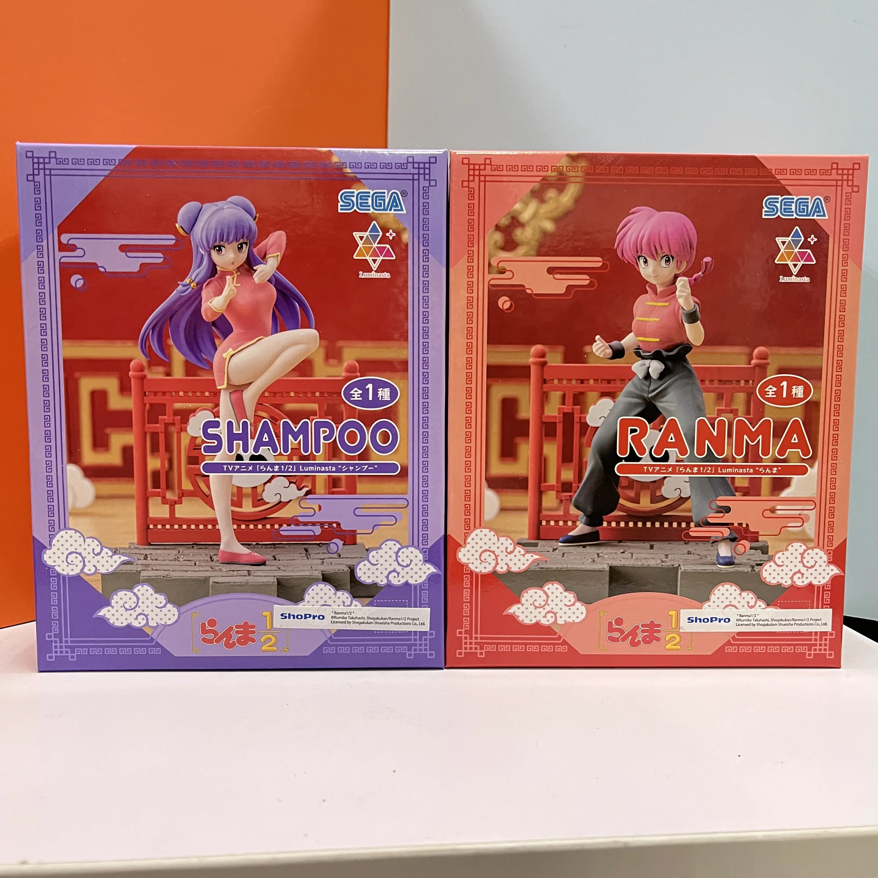 

Оригинальный SEGA Luminasta Ranma 1/2 Ranma шампунь аниме фигурка игрушки фигурка кукла модель из ПВХ коллекция подарок