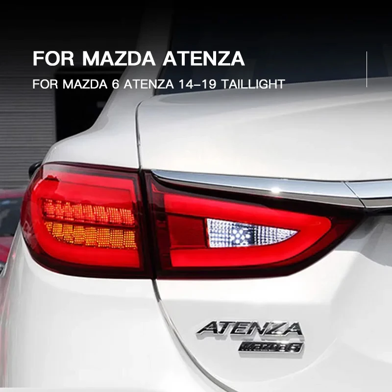 

Car LED 12V Taillight For Mazda 6 Atenza 2013 - 2017 2018 Rear Running Lamp Brake Reverse Turn Signal Waterproof Car Accessories