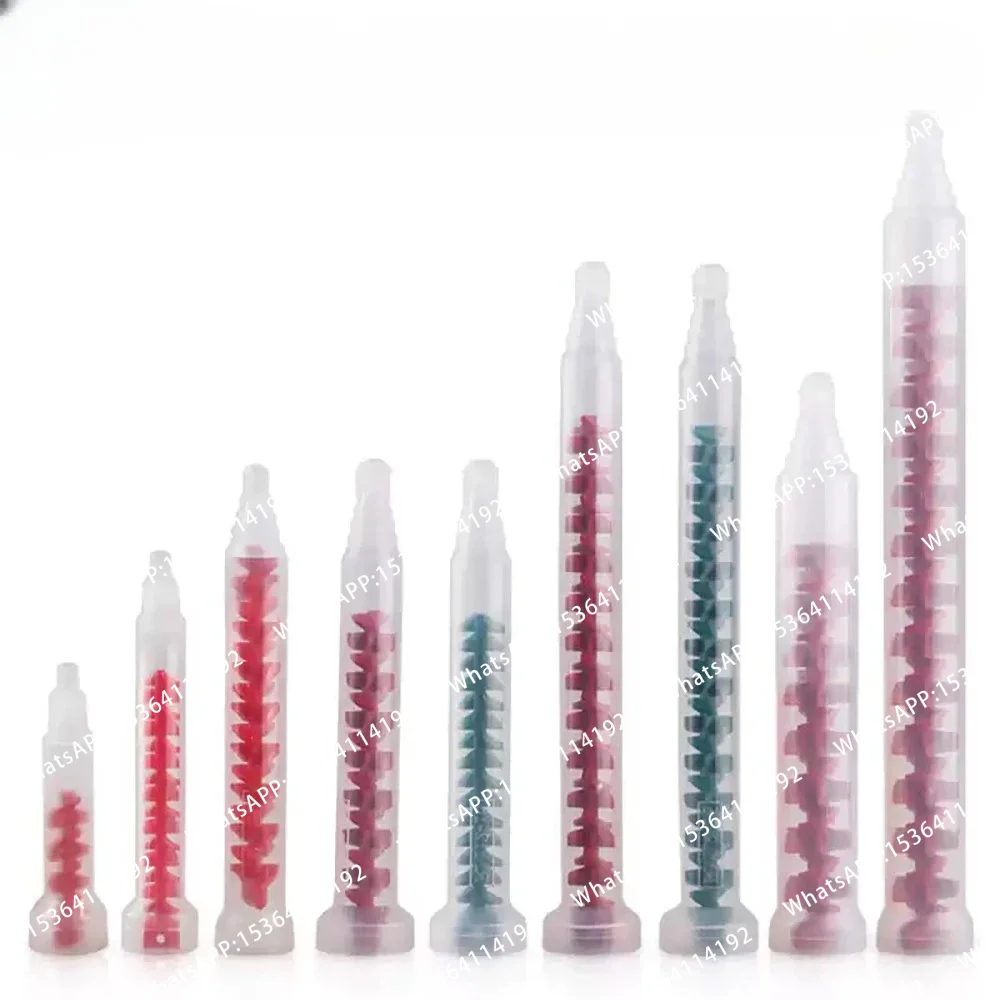 Dispensing dynamic mixing tube ab two-component filling spiral mixing nozzle needle glue