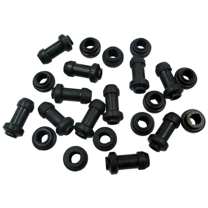 Motorcycle Scooter Brake Upper Lower Pump Caliper Shock Absorber Sleeve Dust Covers Disc Waterproof Rubber Caps