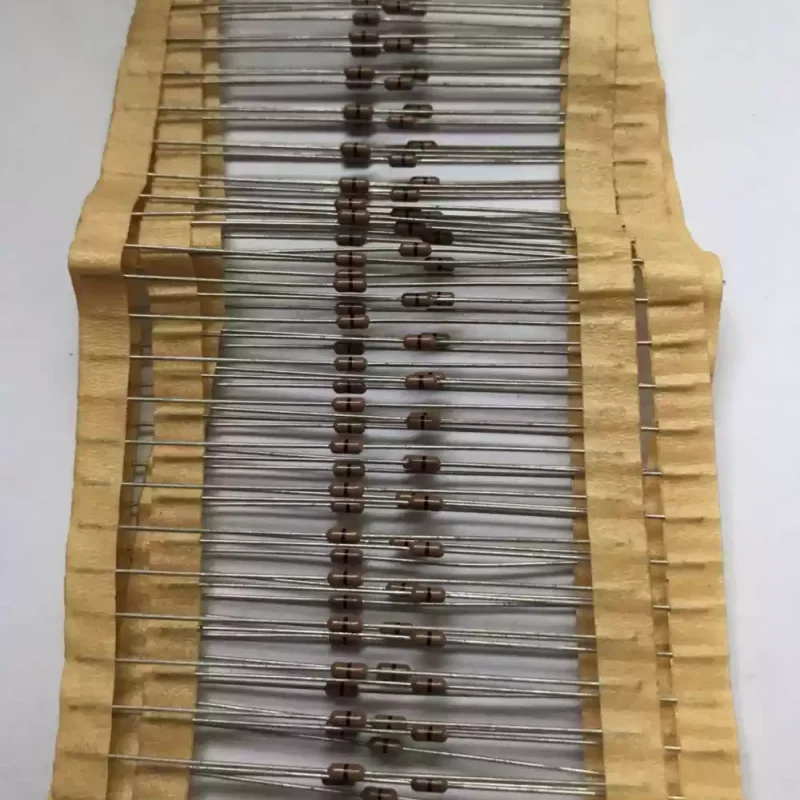 30-100pcs Imported resistor 0.125W 1/16W 0R 0 ohm fever resistor