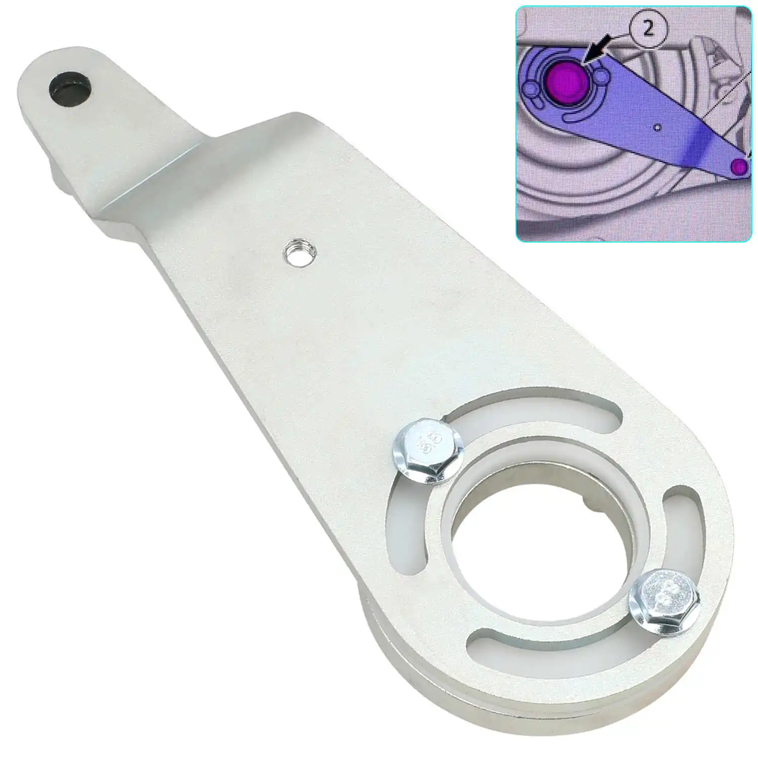 

for Volvo new S60 XC90 48V Light Hybrid 2.0T B5 Timing Tool B420T2 Crankshaft Holder