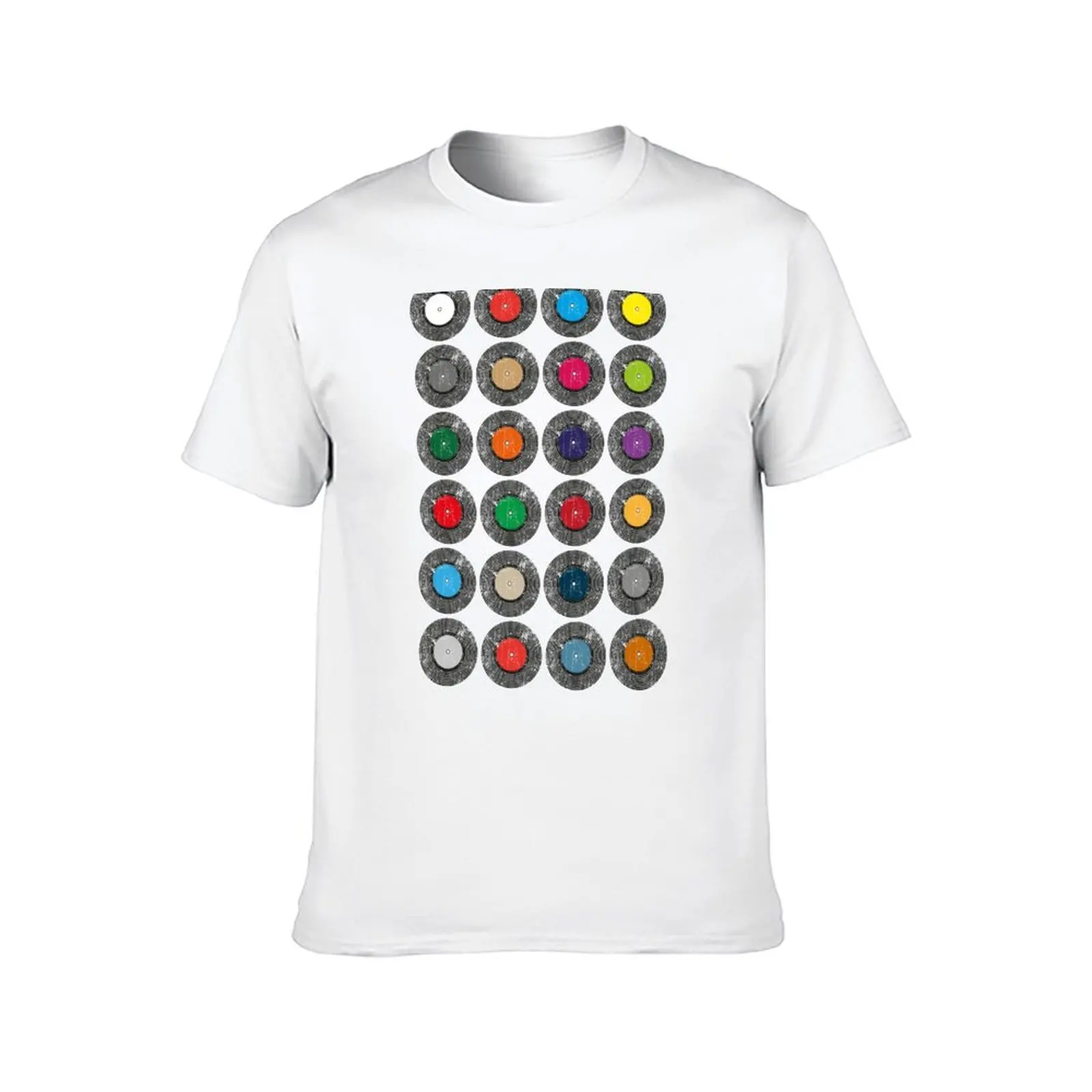 United Colors Of Vinyl T-shirt man t-shirts voor mannen man t-shirt zwaar katoenen T-shirt