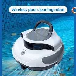 Wireless Swimming Pool Suction Machine Fully Automatic Cleaning Robot Filtering Equipment Underwater Fish Pool Vacuum Cleaner