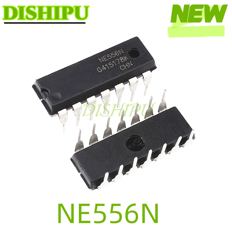 

5PCS NE556N in-line NE556 package DIP-14 dual-channel bipolar timer chip integrated ics