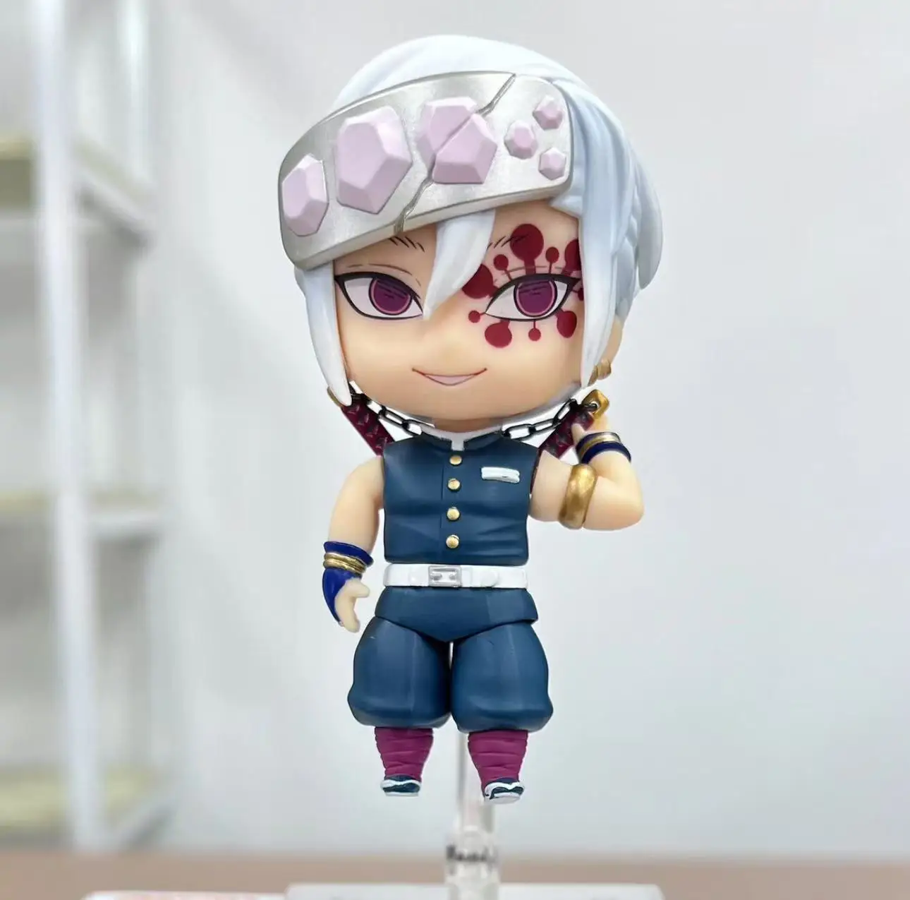 GSC Nendoroid Demon Slayer: Kimetsu No Yaiba, Utsuo Tengen, Słup Dźwięku, Wspaniały Brat, Figurki, Gadżety Animacyjne