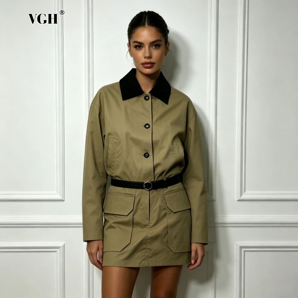 Women'S Fashion Utility Jacket - TWOTWINSTYLE Kadınlar İçin Kullanışlı Kısaltılmış Ceket