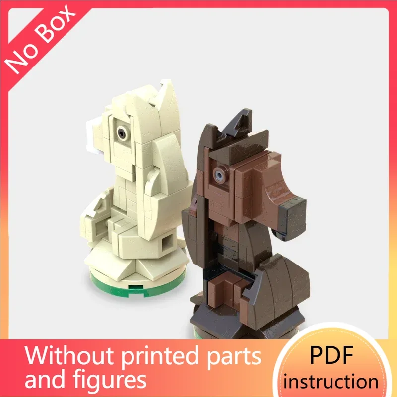 الإبداع مجموعة الشطرنج الفاخرة الطوب كتل رقعة الشطرنج الفاخرة قطع اللوح هدية عالية الجودة لعبة الديكور mocعيد الميلاد