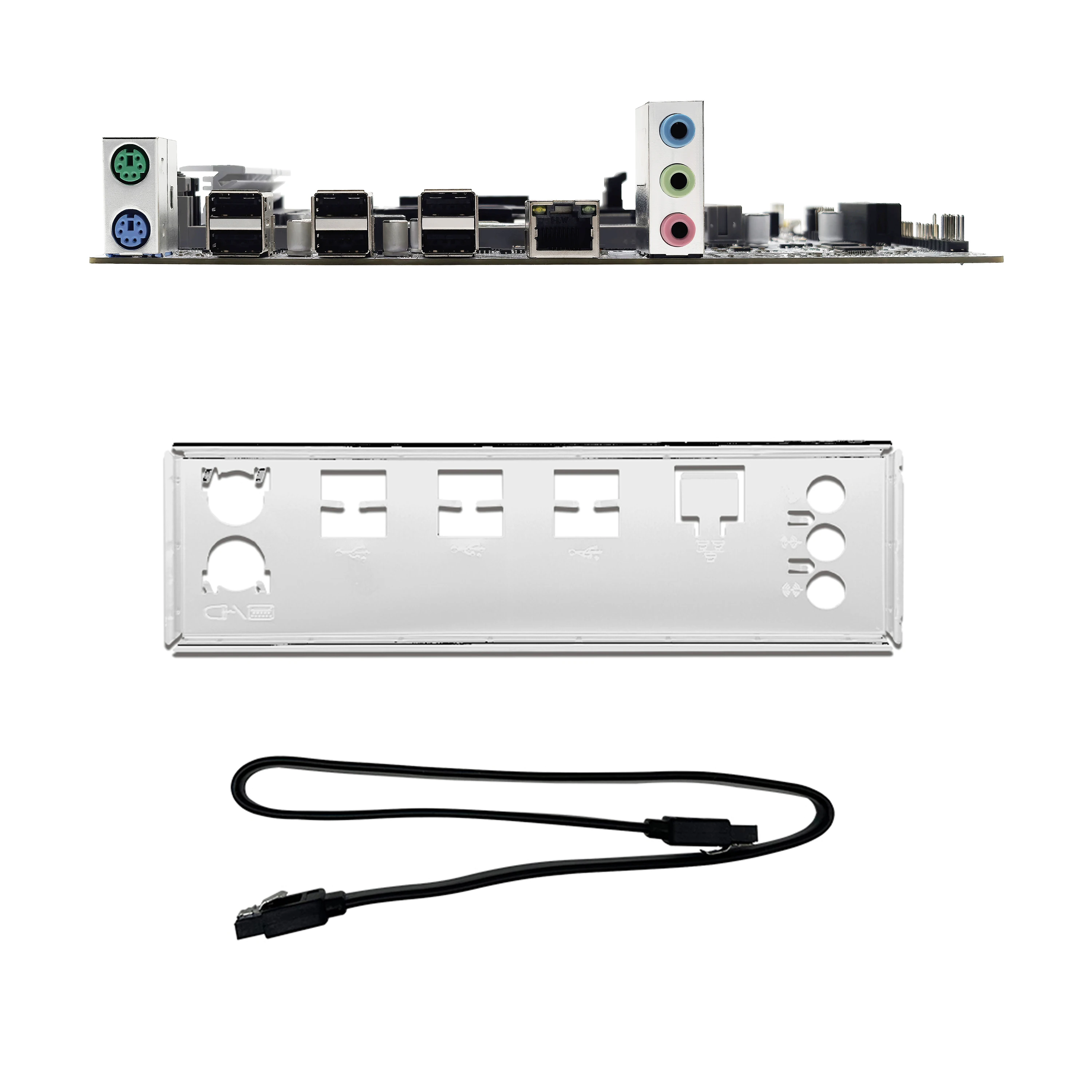 ZSUS X99-White Motherboard Set Kit With Intel LGA2011-3 Xeon E5 2630 V4 CPU DDR4 16GB (1*16GB) 2133MHZ RAM Memory NVME M.2 SATA