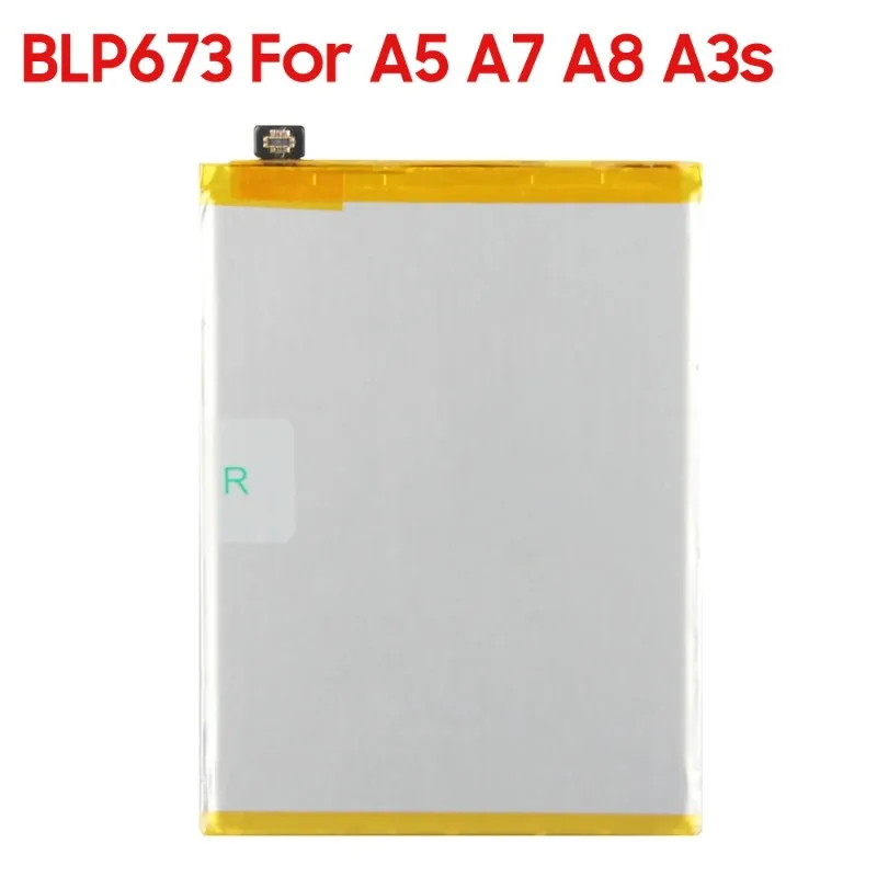 High-Quality 2024 Years Replacement Battery BLP673 BLP683 for OPPO A5 A7 A8 A3s A7S A7X