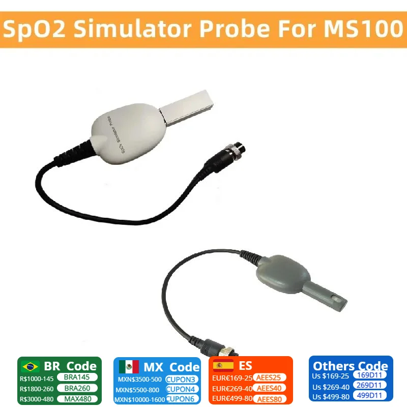 

CONTEC SpO2 Simulator Probe For MS100（Only Probe）