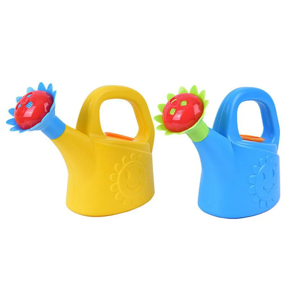 Sprinkler Watering Can None Yellow 18cm X 10.5cm X 7cm Blue Cute Cartoon Flowers Bottle Green Kids None Brand New