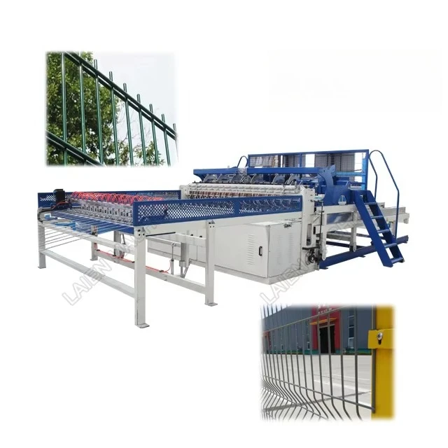 Saldatrice a rete metallica con rinforzo automatico a foro quadrato da 200x200 mm