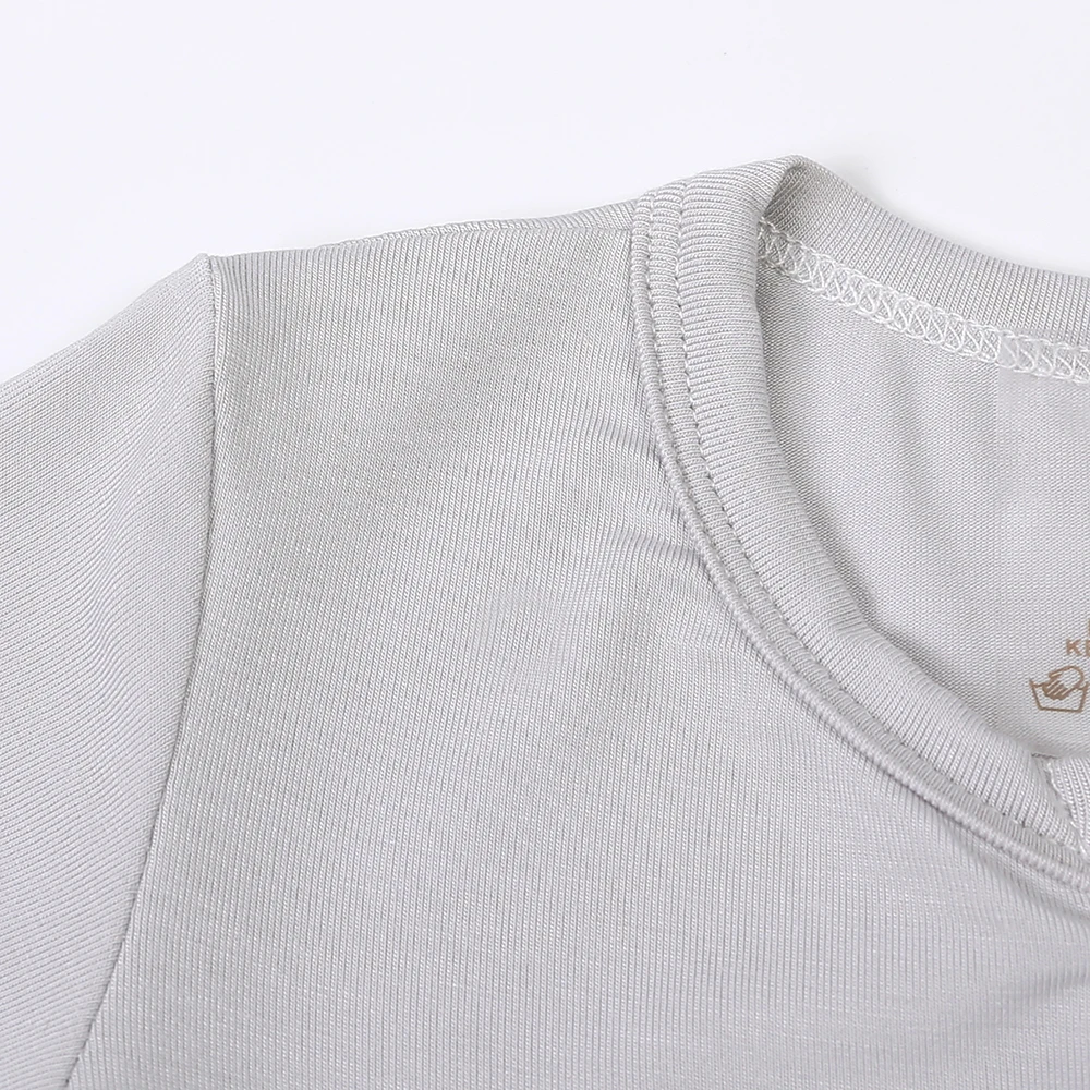 2026 Sommer Neugeborenen Baby Jungen Mädchen Strampler Bambusfaser Kleidung Kurzarm Atmungsaktiver Pyjama Säuglings-Overall Kleinkind-Strampler – Detail 8